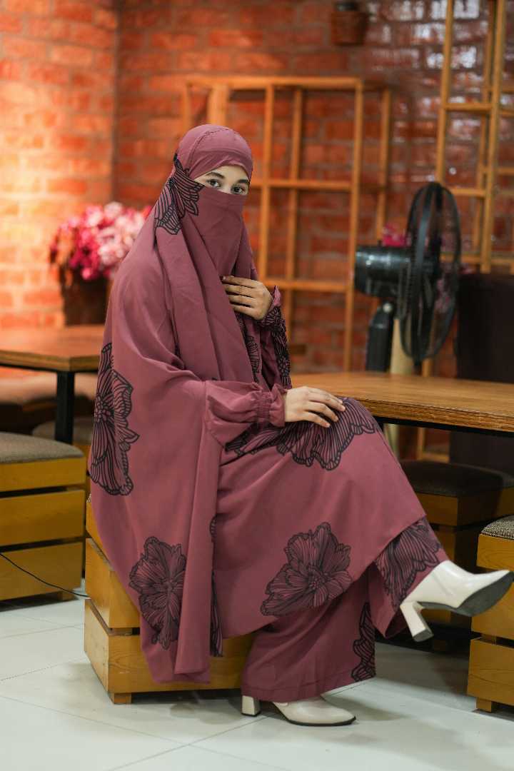 Luxury,Khimar,Set