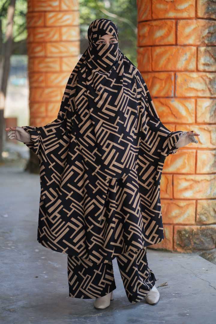 Luxury,Khimar,Set
