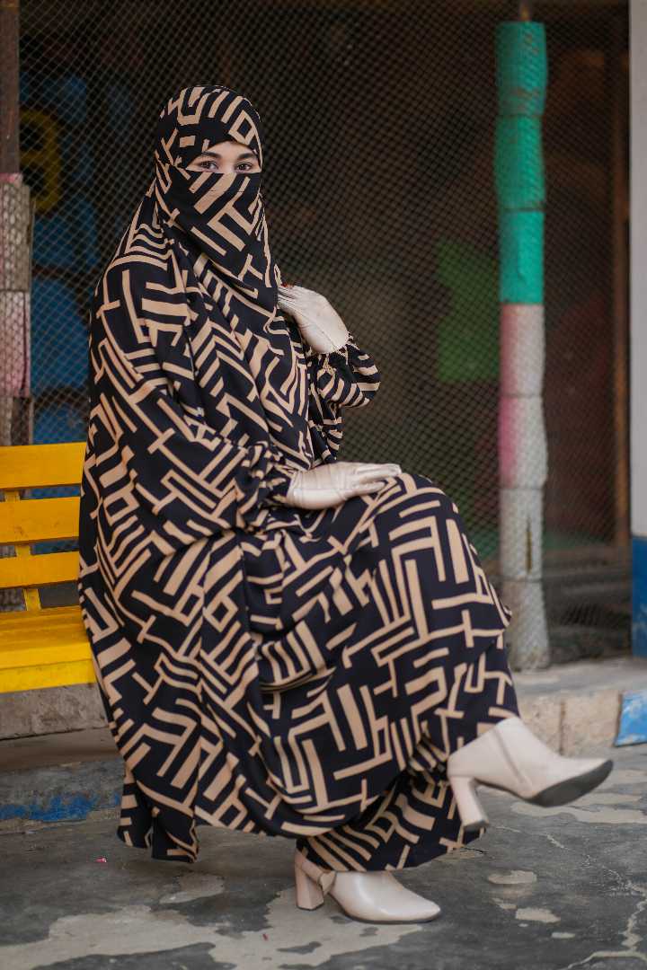 Luxury,Khimar,Set