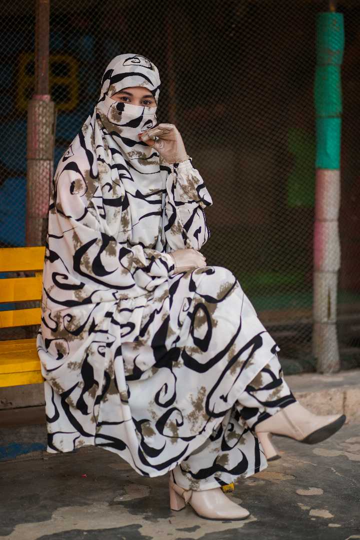 Luxury,Khimar,Set