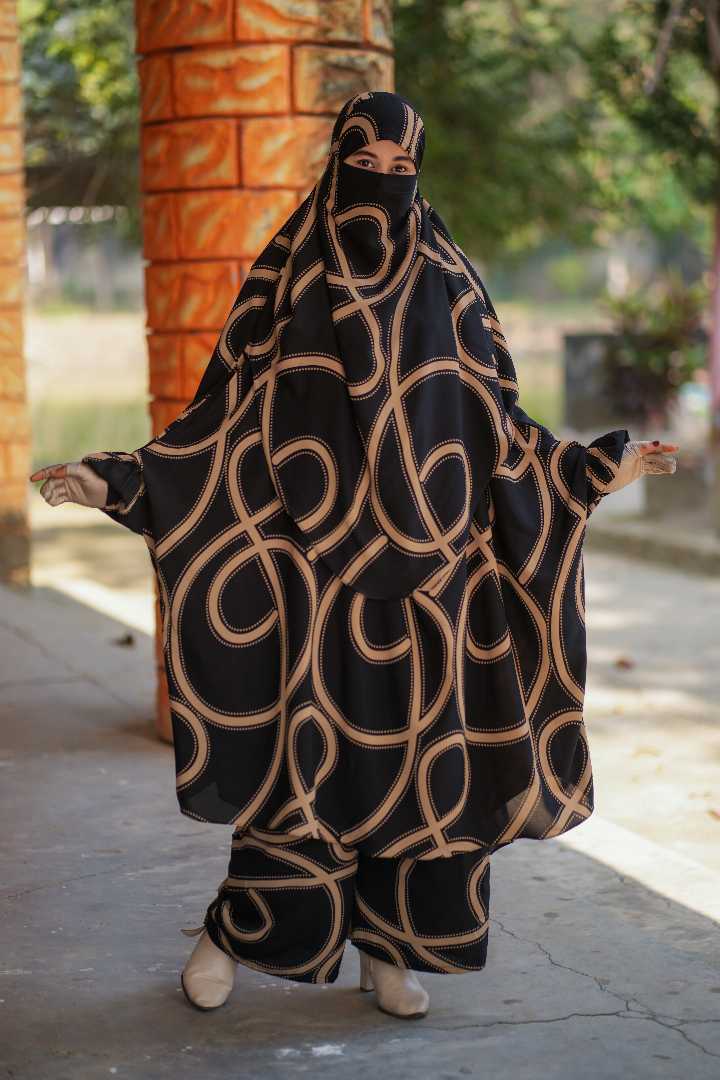 Luxury,Khimar,Set